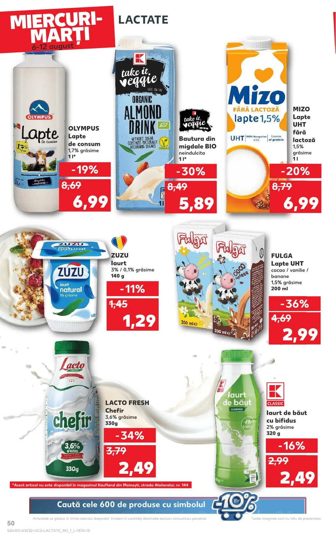Kaufland akciós újság Románia 08.06–08.12 – 46. oldal