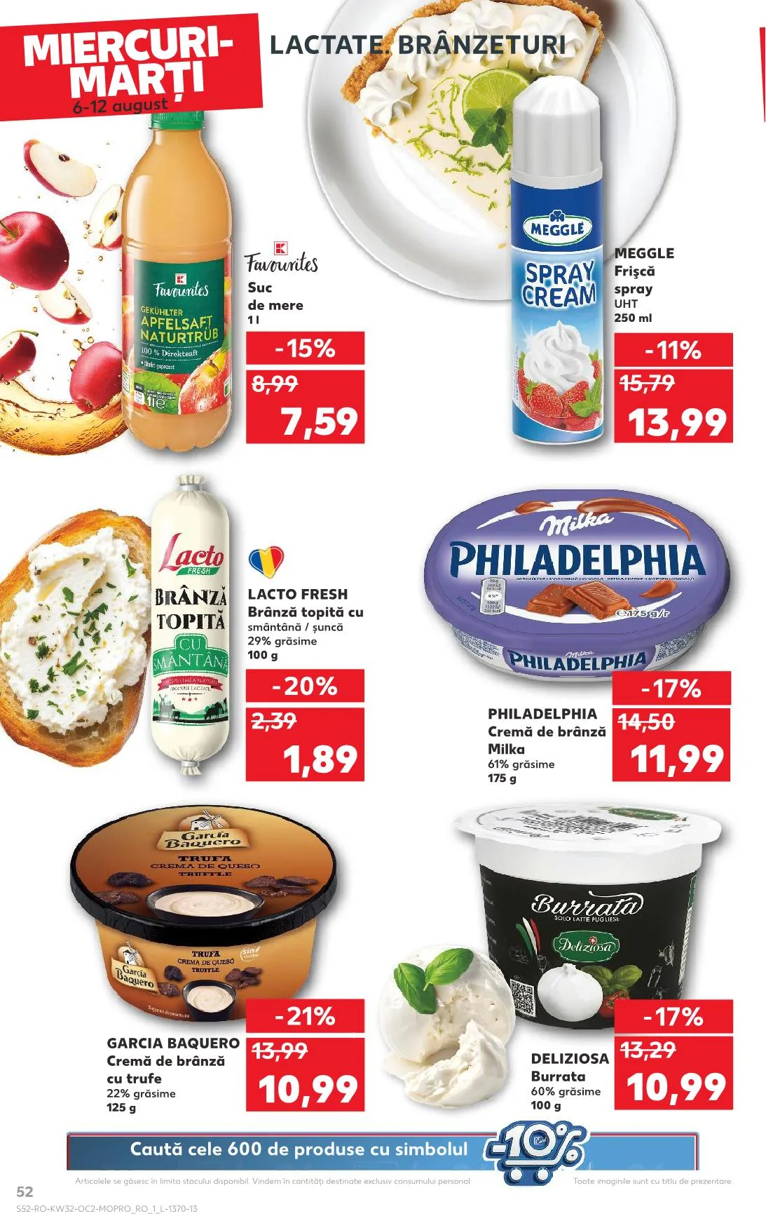 Kaufland akciós újság Románia 08.06–08.12 – 48. oldal