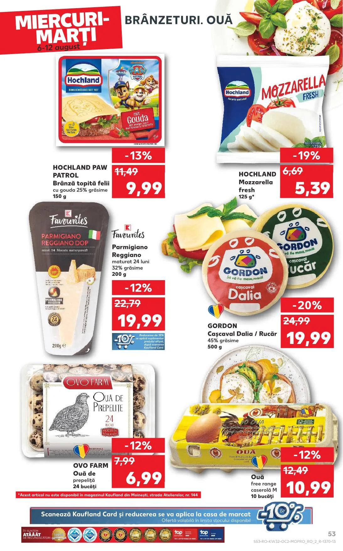 Kaufland akciós újság Románia 08.06–08.12 – 49. oldal
