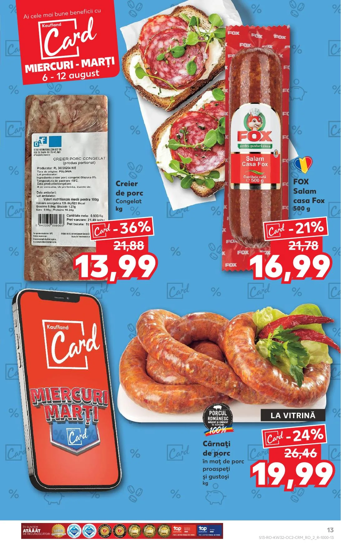 Kaufland akciós újság Románia 08.06–08.12 – 5. oldal