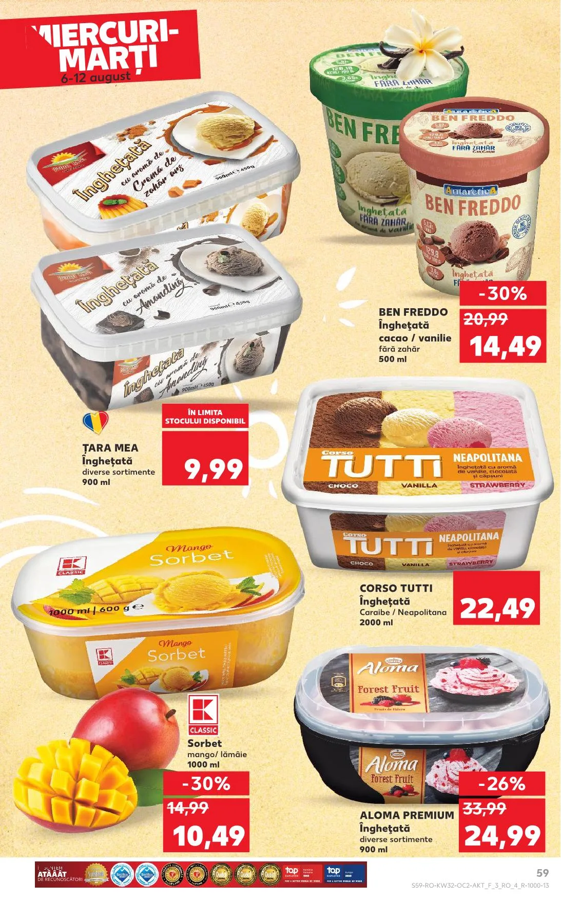 Kaufland akciós újság Románia 08.06–08.12 – 55. oldal