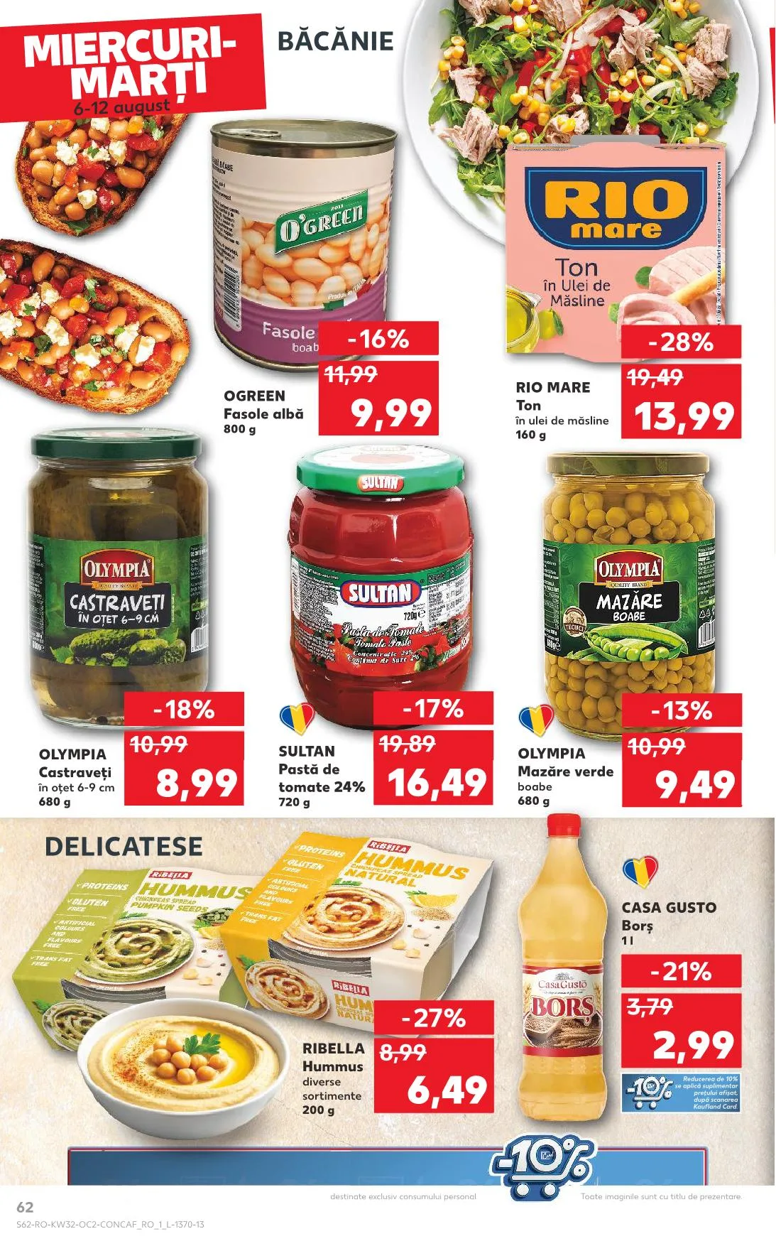Kaufland akciós újság Románia 08.06–08.12 – 59. oldal