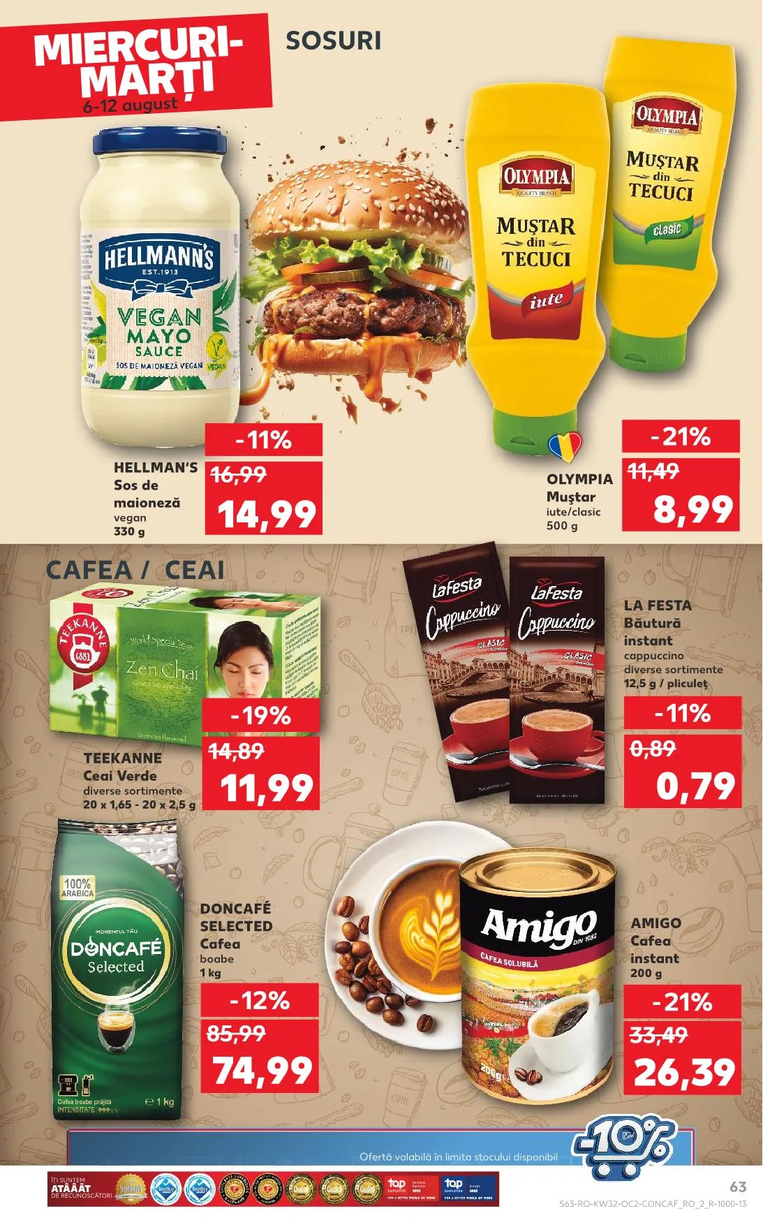 Kaufland akciós újság Románia 08.06–08.12 – 60. oldal