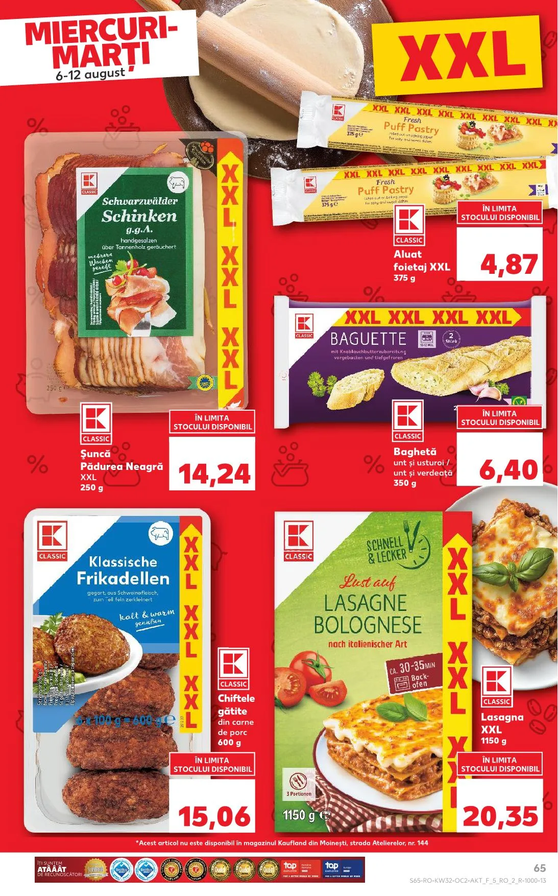 Kaufland akciós újság Románia 08.06–08.12 – 62. oldal