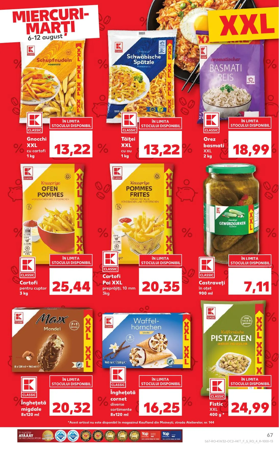 Kaufland akciós újság Románia 08.06–08.12 – 64. oldal