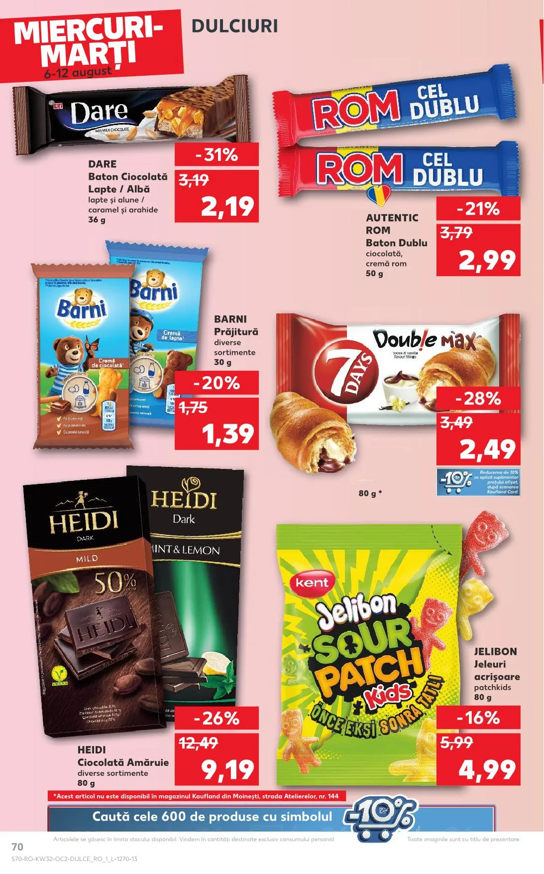 Kaufland akciós újság Románia 08.06–08.12 – 68. oldal