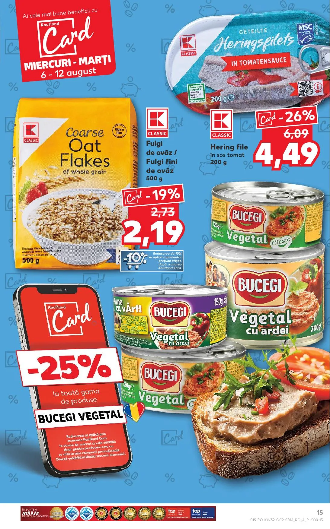 Kaufland akciós újság Románia 08.06–08.12 – 7. oldal