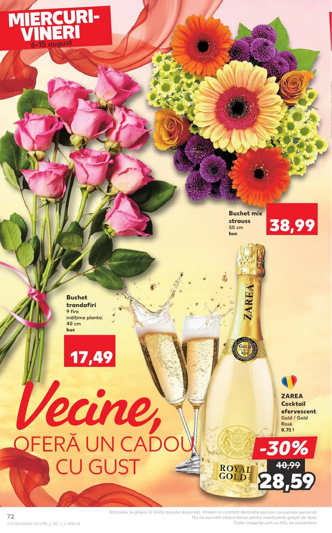 Kaufland akciós újság Románia 08.06–08.12 – 70. oldal