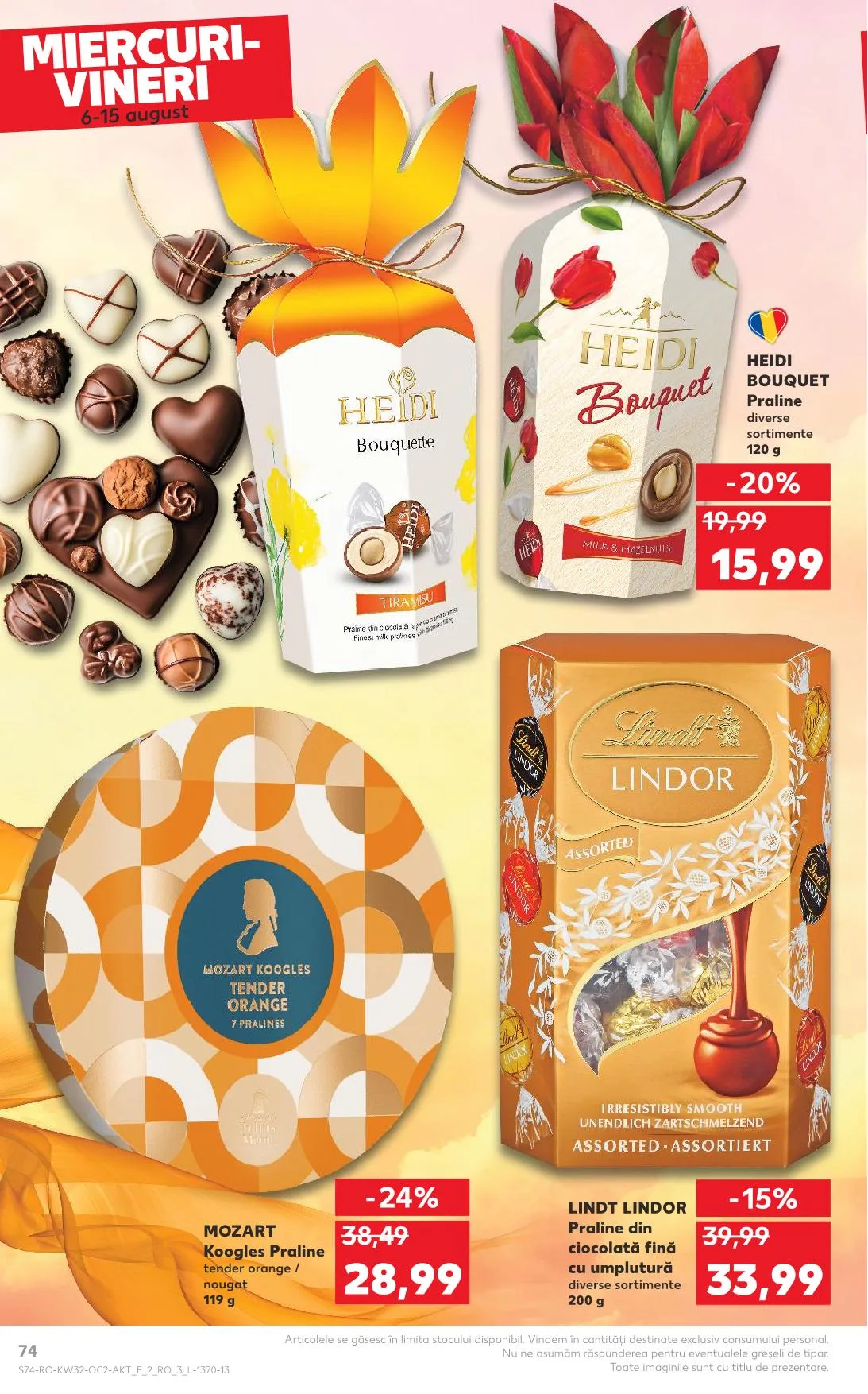 Kaufland akciós újság Románia 08.06–08.12 – 72. oldal