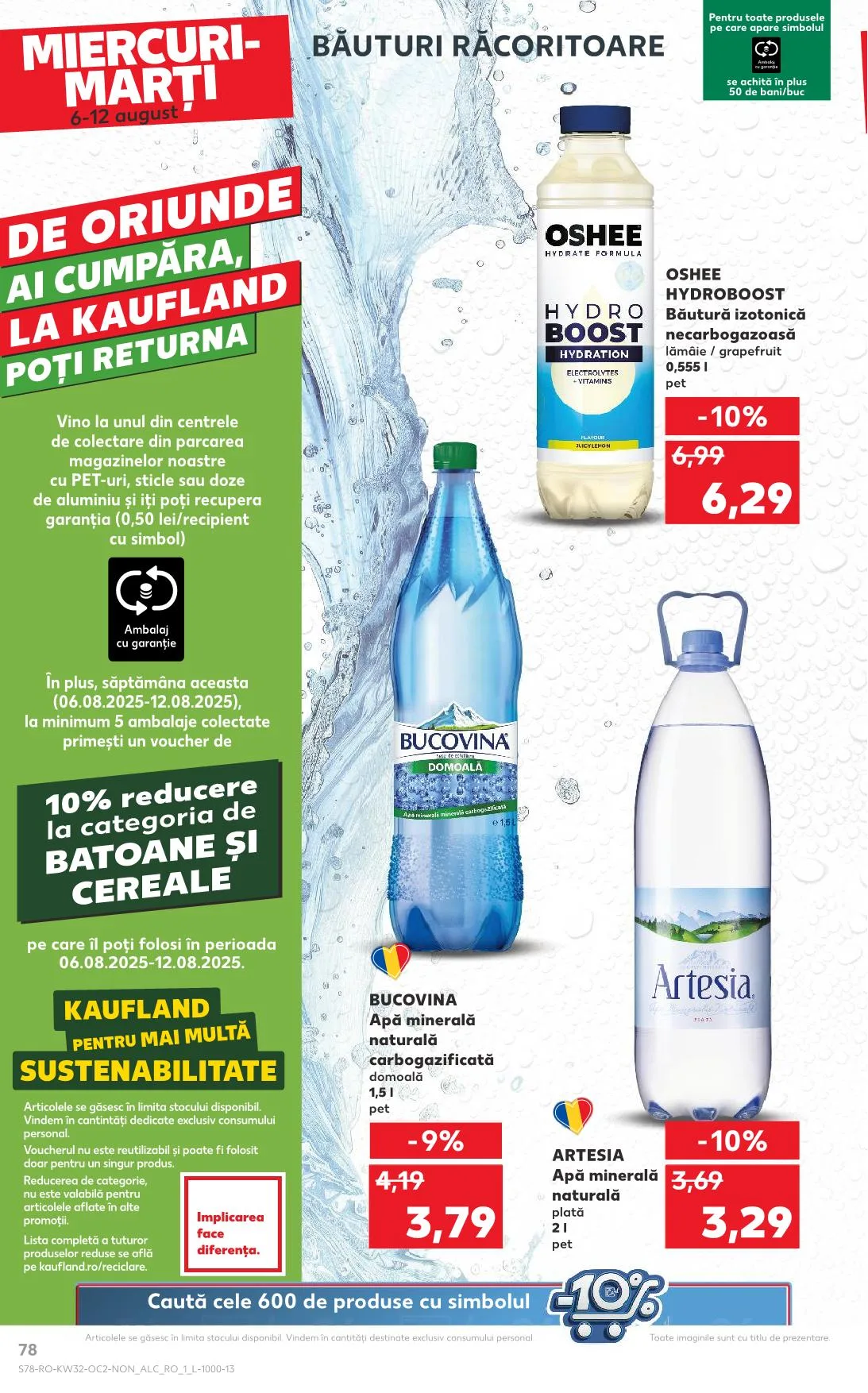 Kaufland akciós újság Románia 08.06–08.12 – 76. oldal