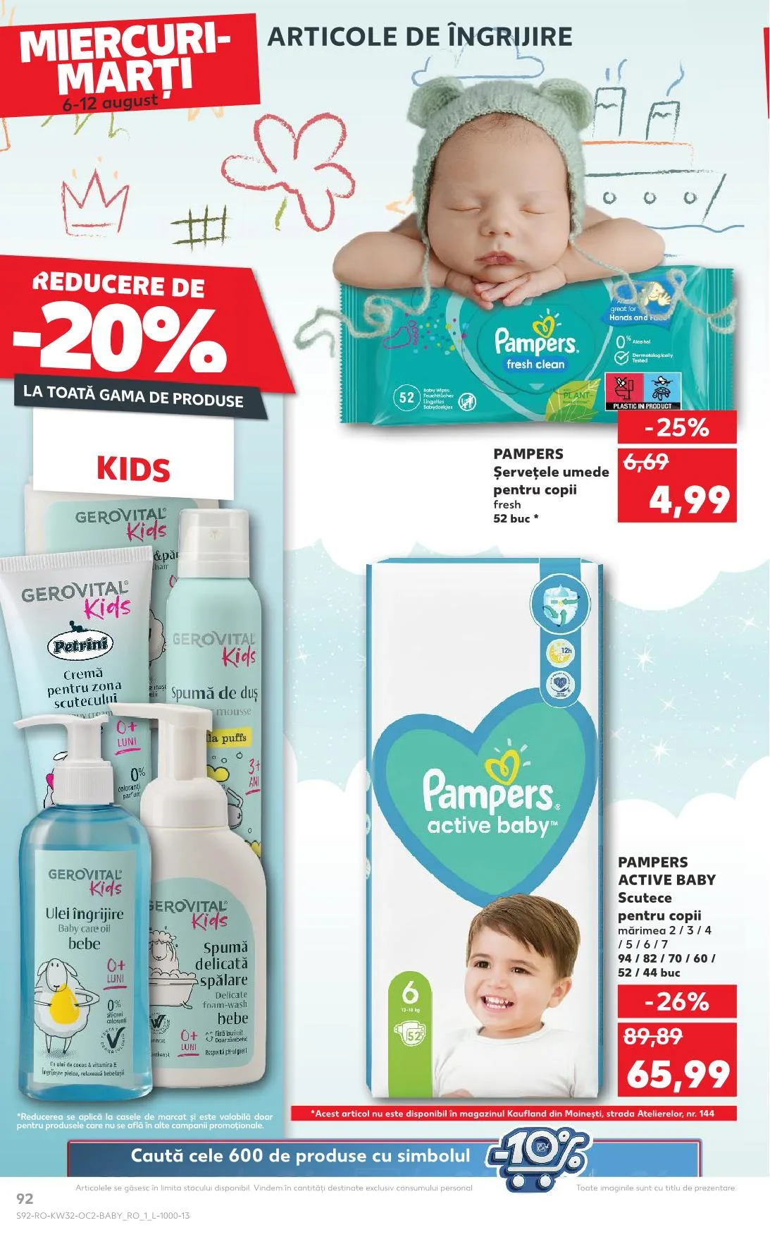 Kaufland akciós újság Románia 08.06–08.12 – 92. oldal