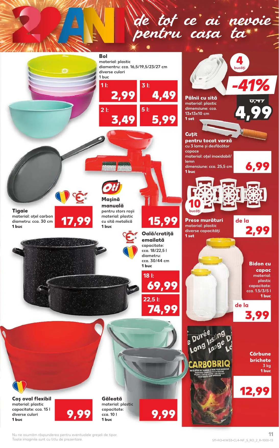 Kaufland akciós újság Románia 08.13–08.19 – 3. oldal