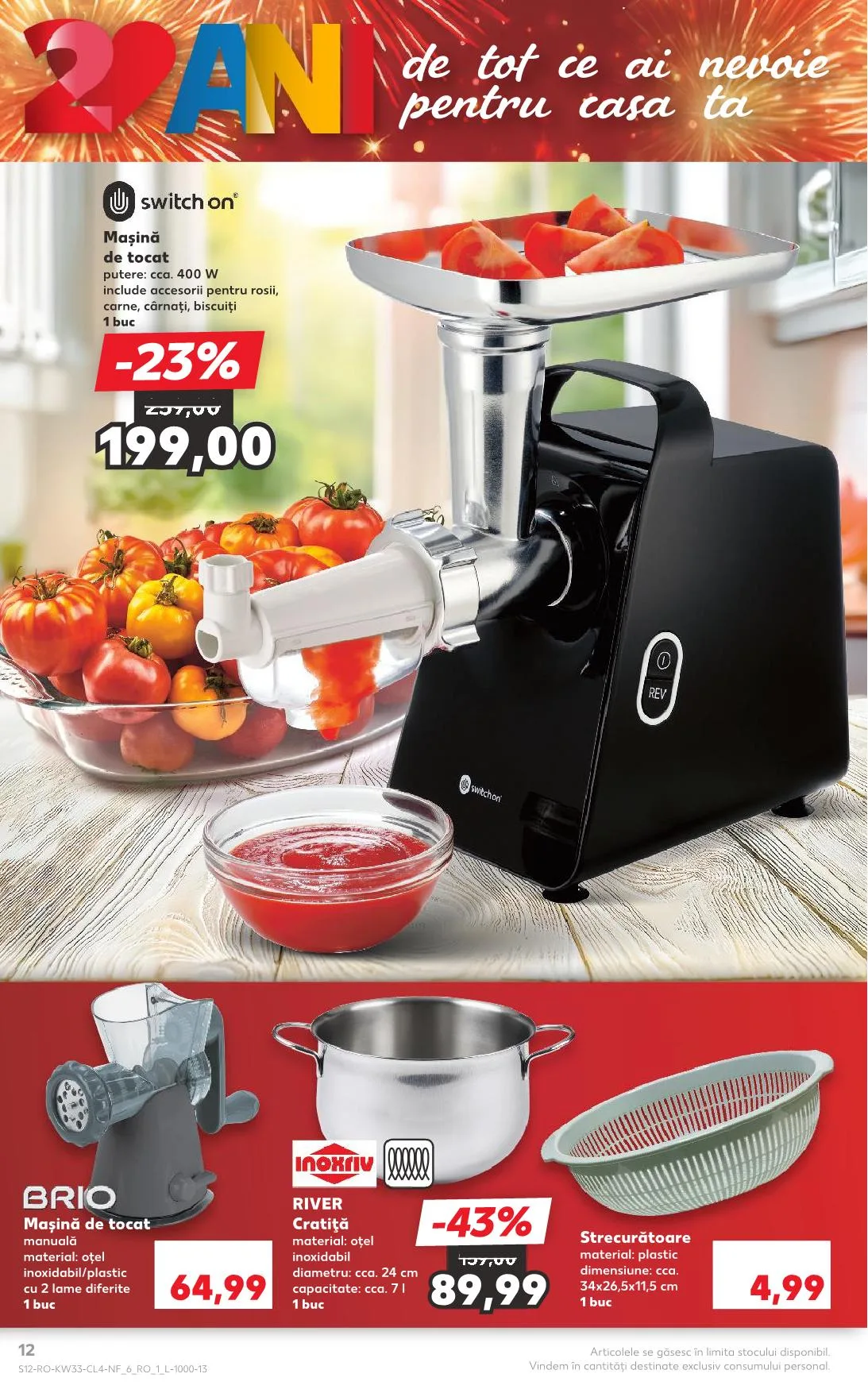 Kaufland akciós újság Románia 08.13–08.19 – 4. oldal