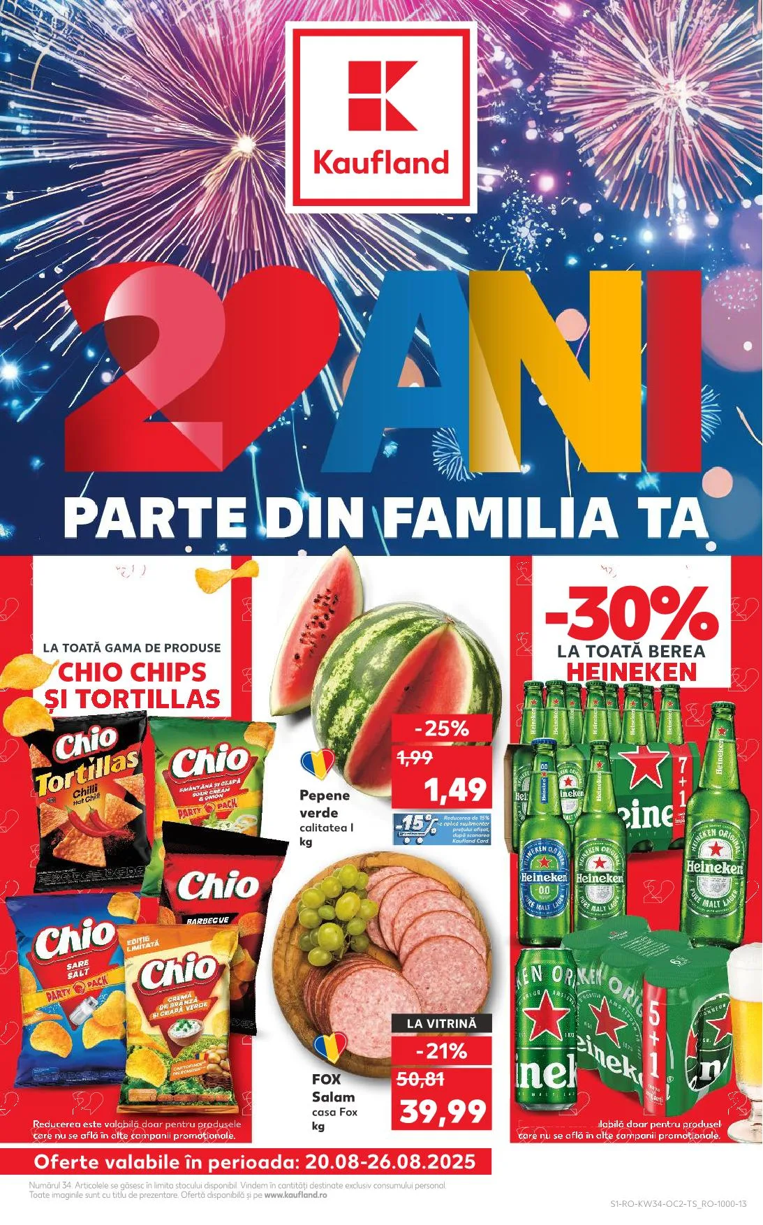 Kaufland akciós újság Románia 08.20–08.26