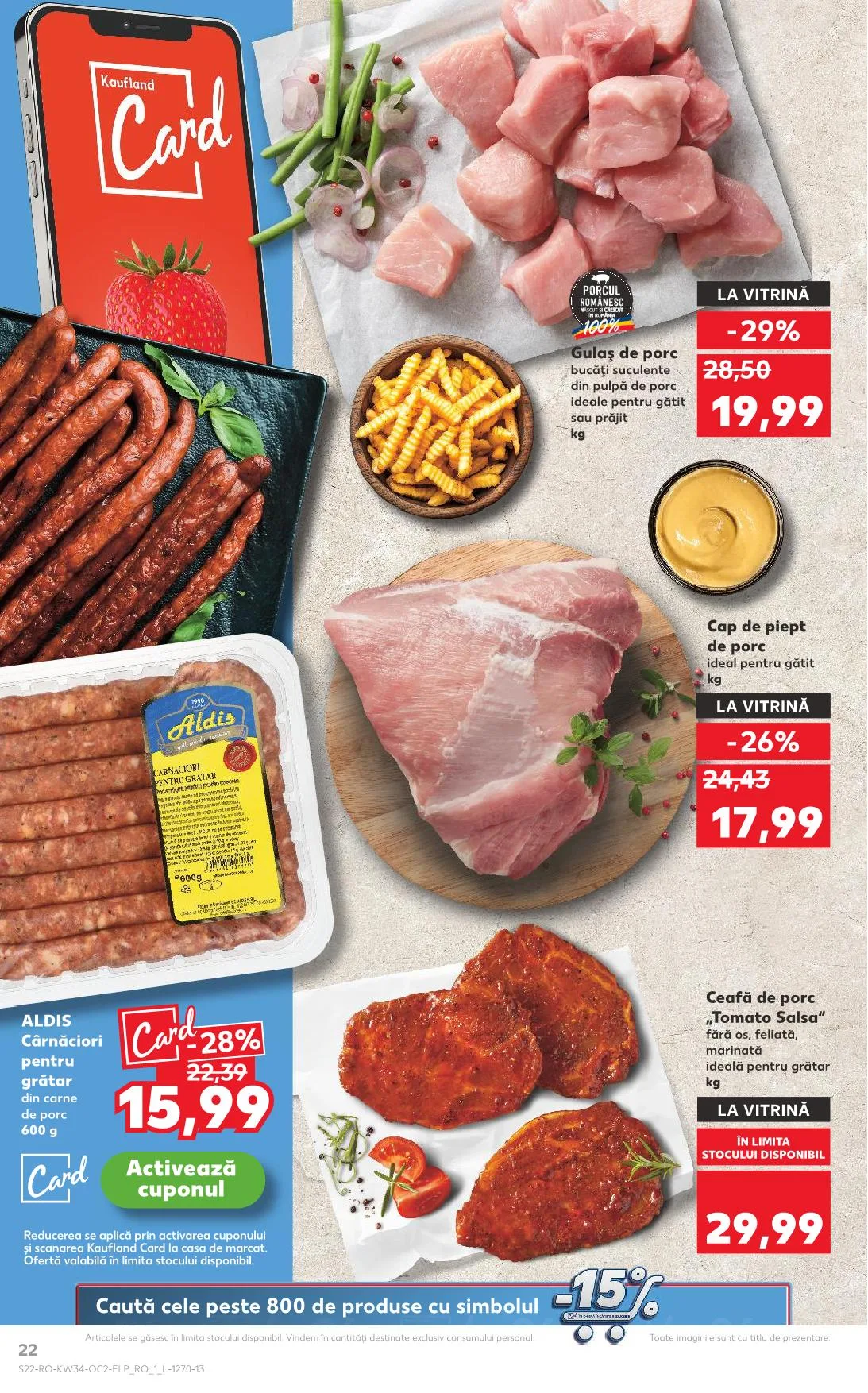 Kaufland akciós újság Románia 08.20–08.26 – 15. oldal