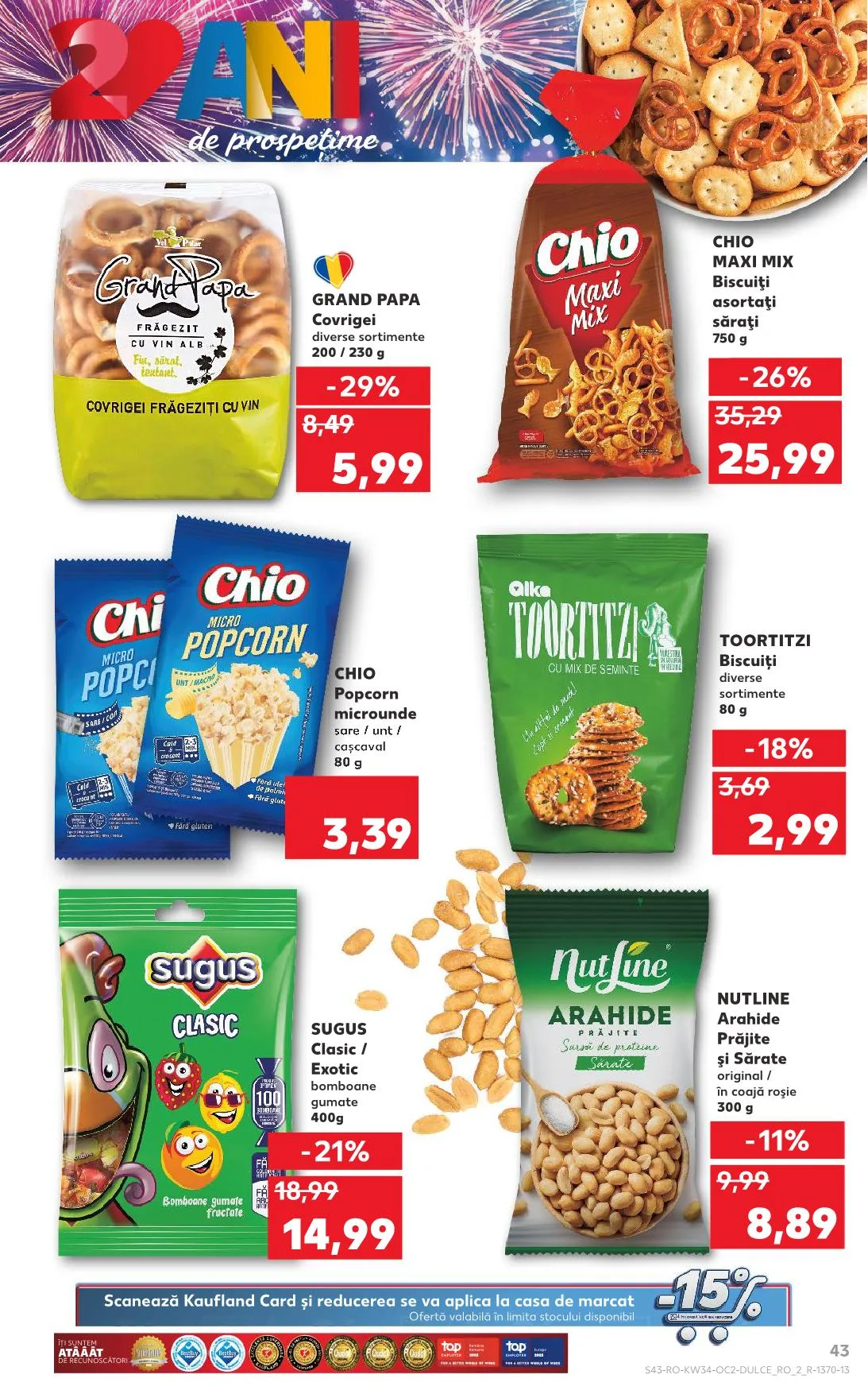 Kaufland akciós újság Románia 08.20–08.26 – 38. oldal