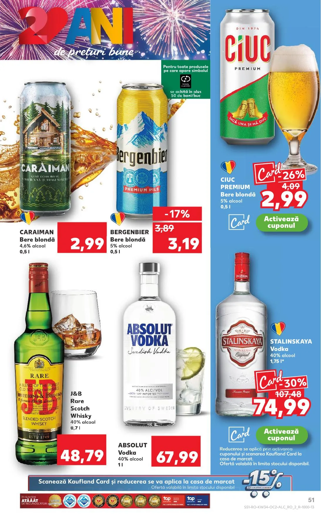 Kaufland akciós újság Románia 08.20–08.26 – 47. oldal