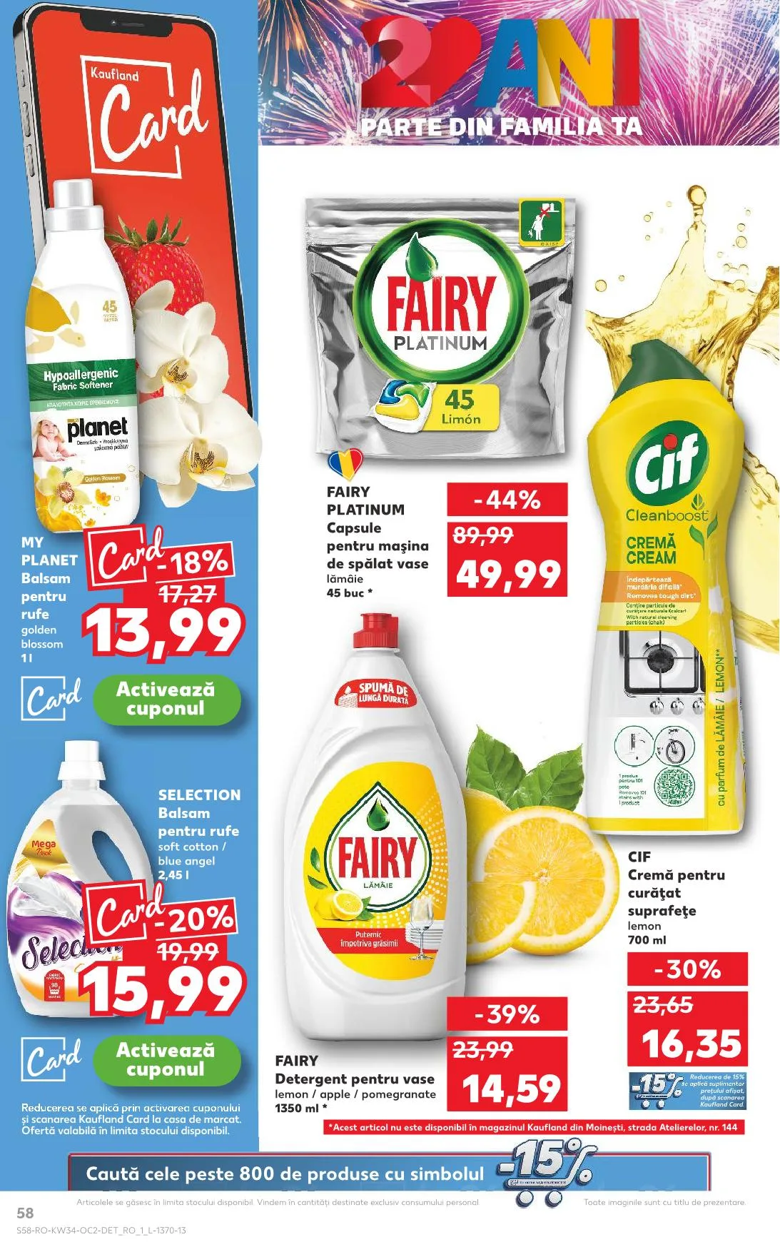 Kaufland akciós újság Románia 08.20–08.26 – 54. oldal