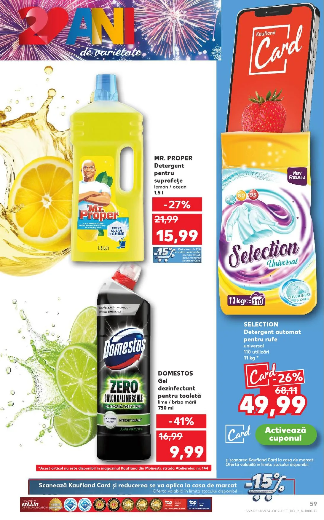 Kaufland akciós újság Románia 08.20–08.26 – 55. oldal