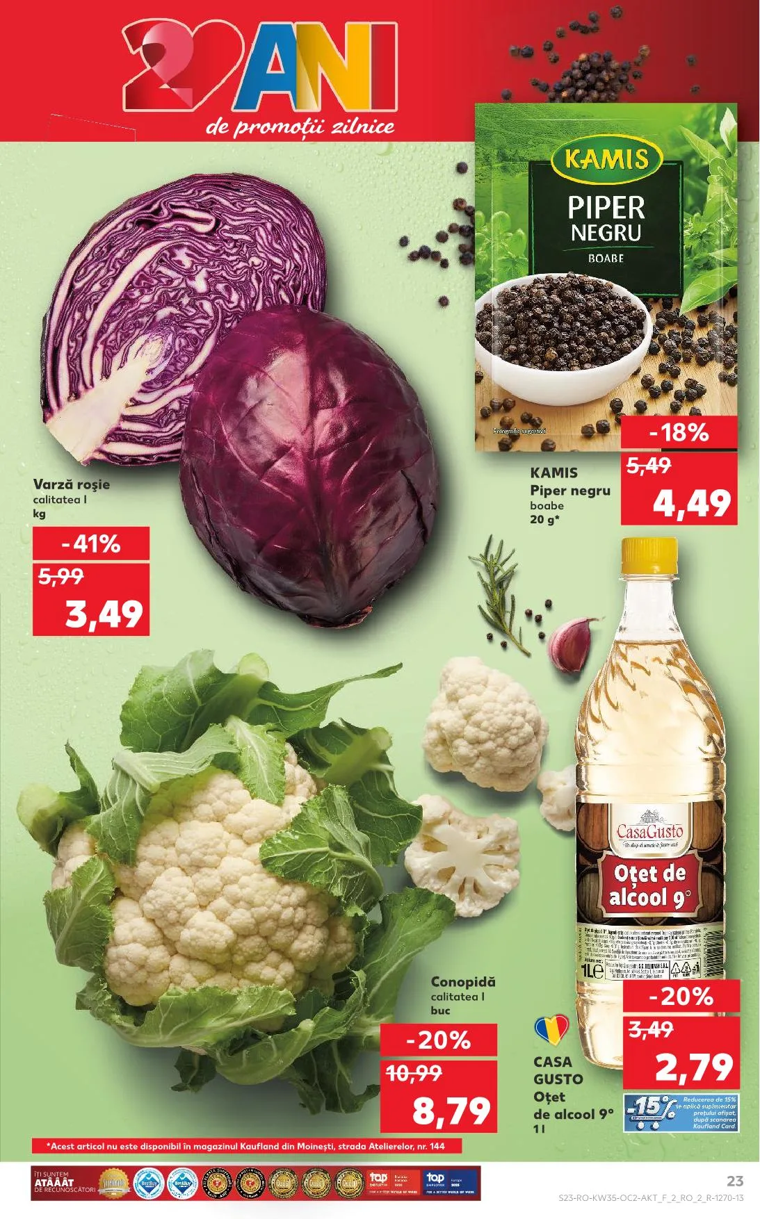 Kaufland akciós újság Románia 08.27–09.02 – 16. oldal