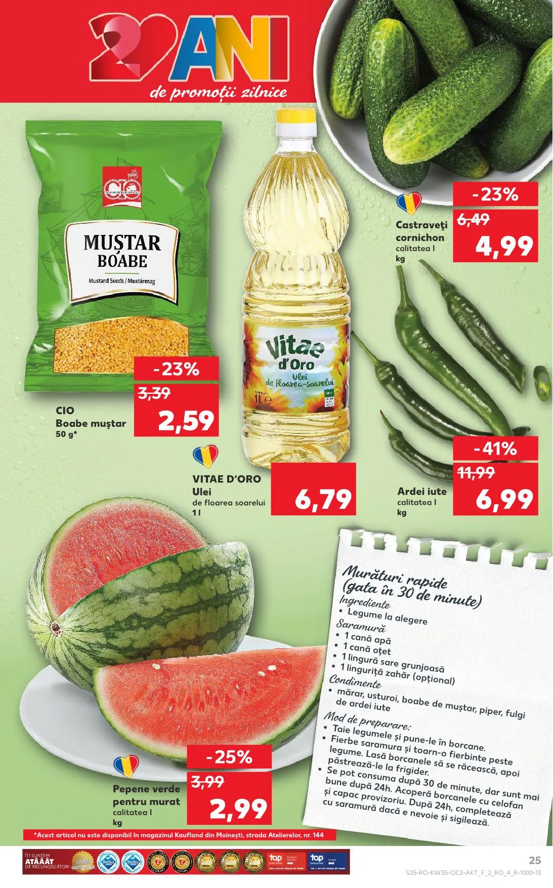 Kaufland akciós újság Románia 08.27–09.02 – 18. oldal