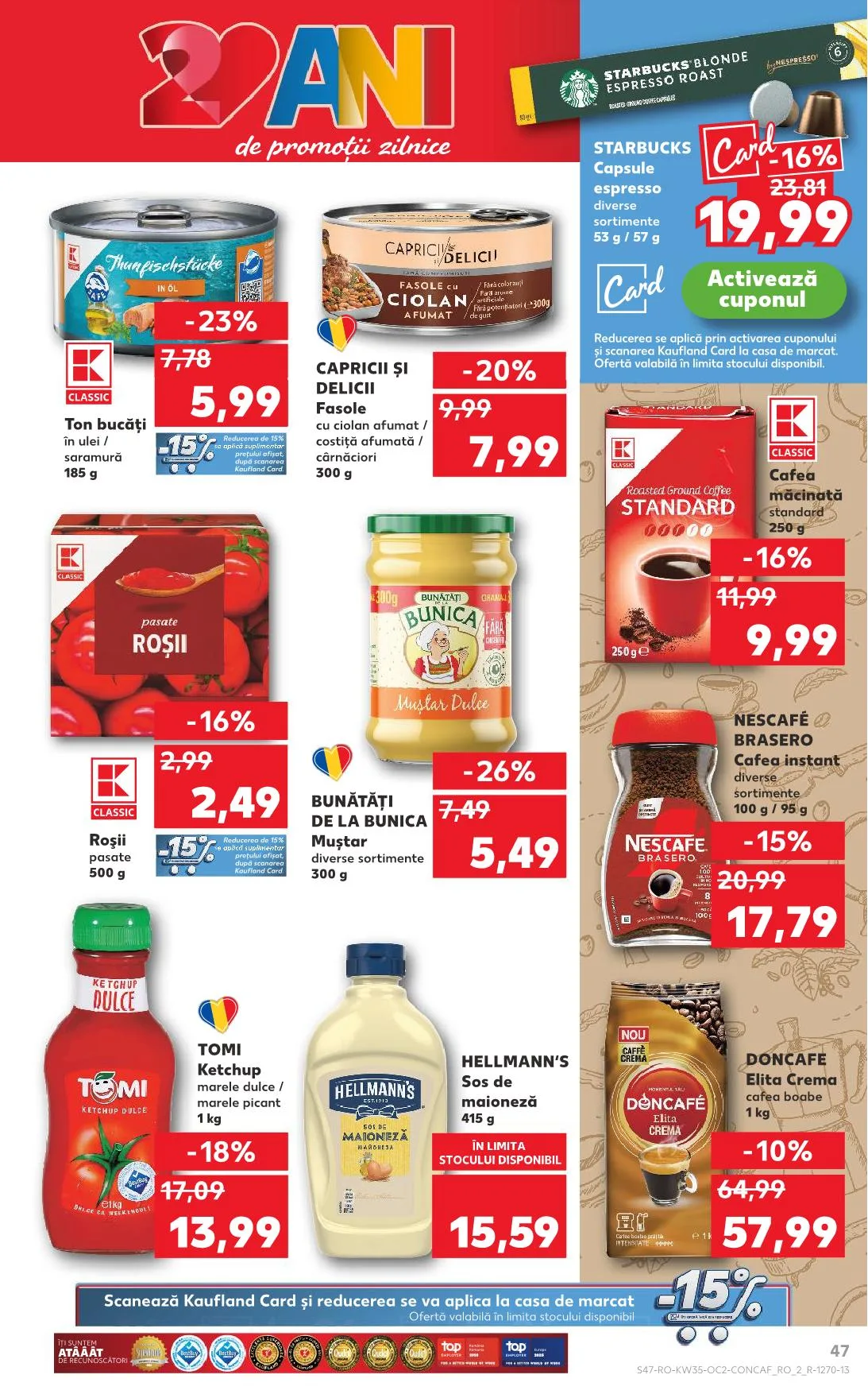 Kaufland akciós újság Románia 08.27–09.02 – 42. oldal
