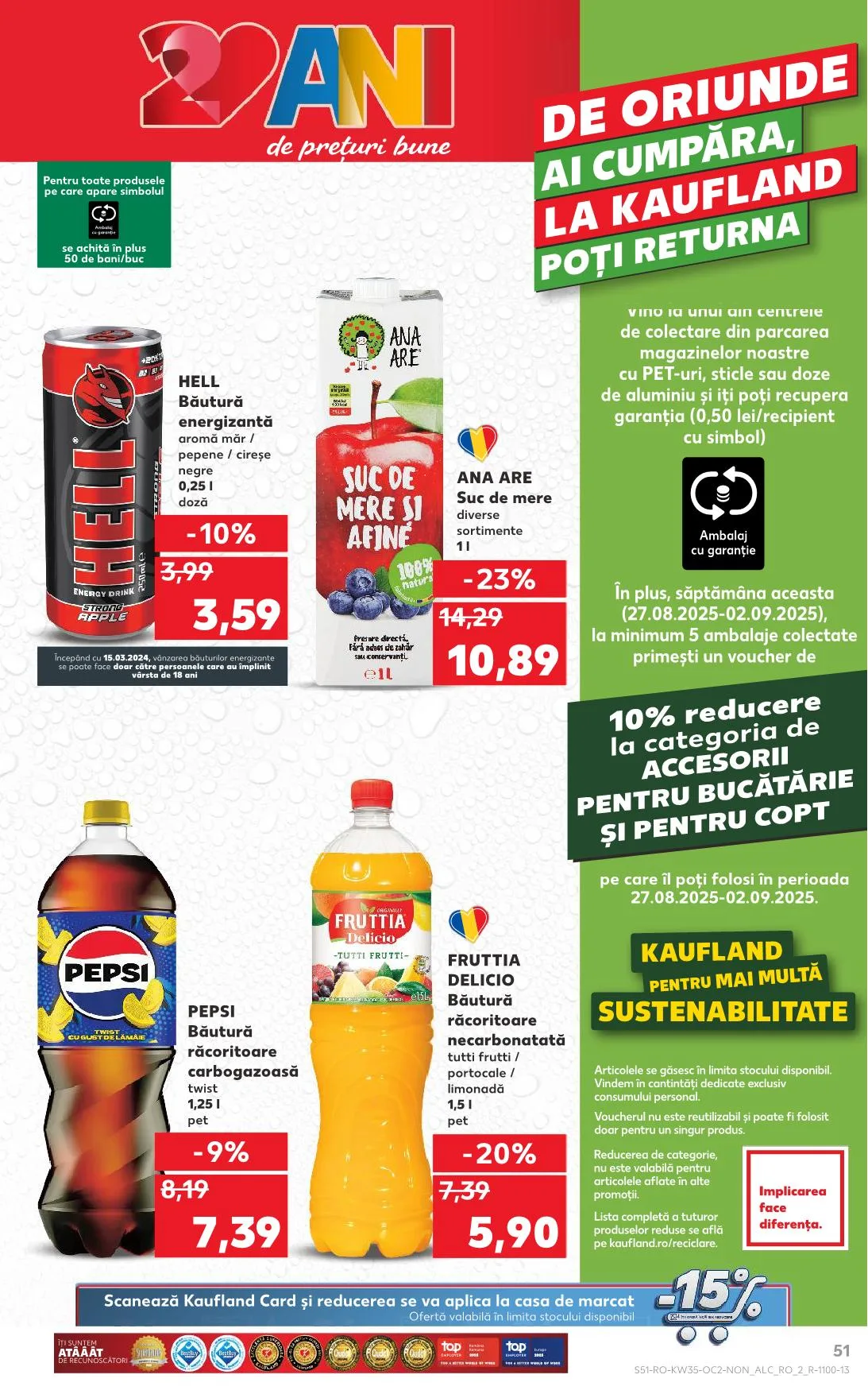 Kaufland akciós újság Románia 08.27–09.02 – 47. oldal