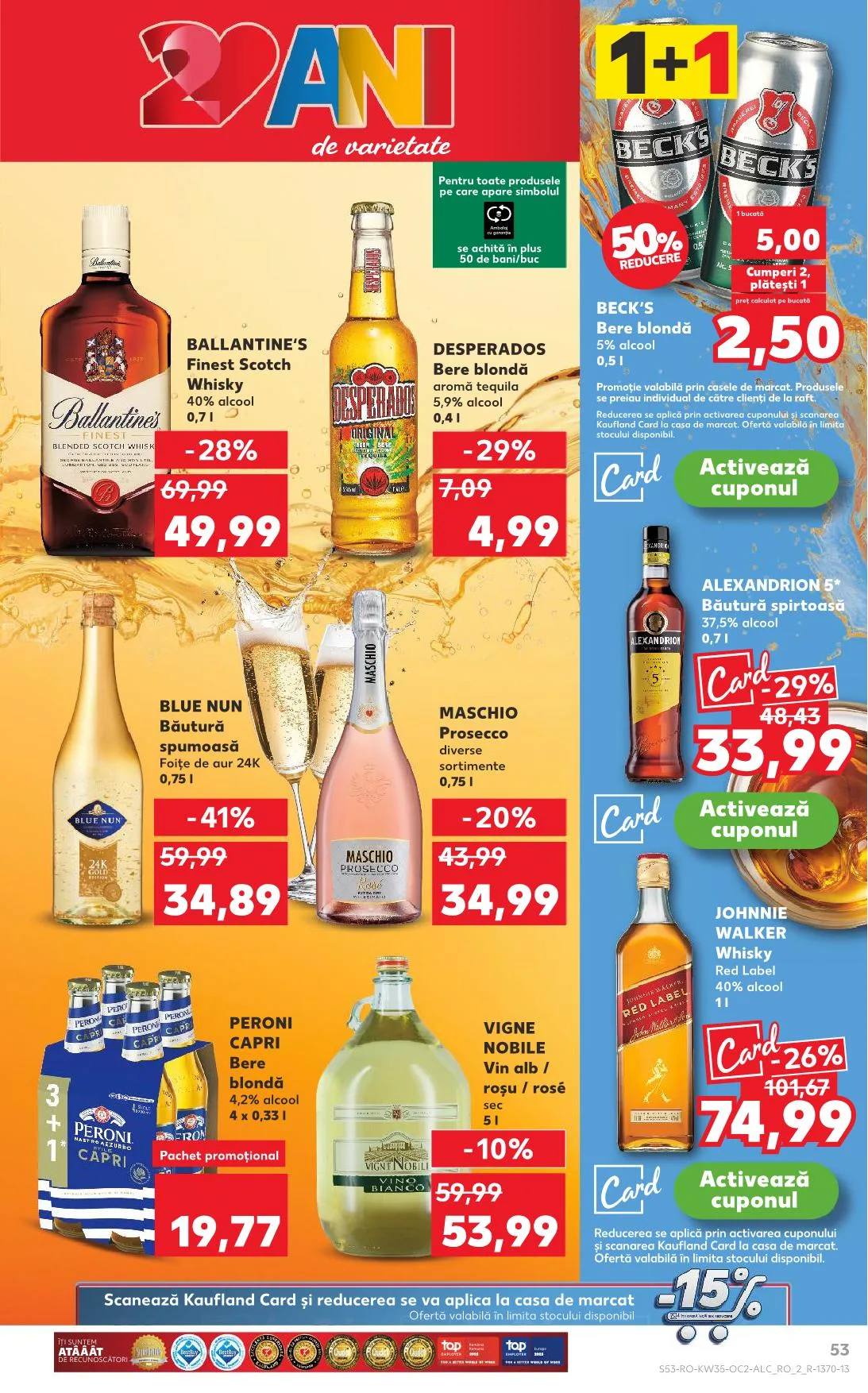 Kaufland akciós újság Románia 08.27–09.02 – 49. oldal