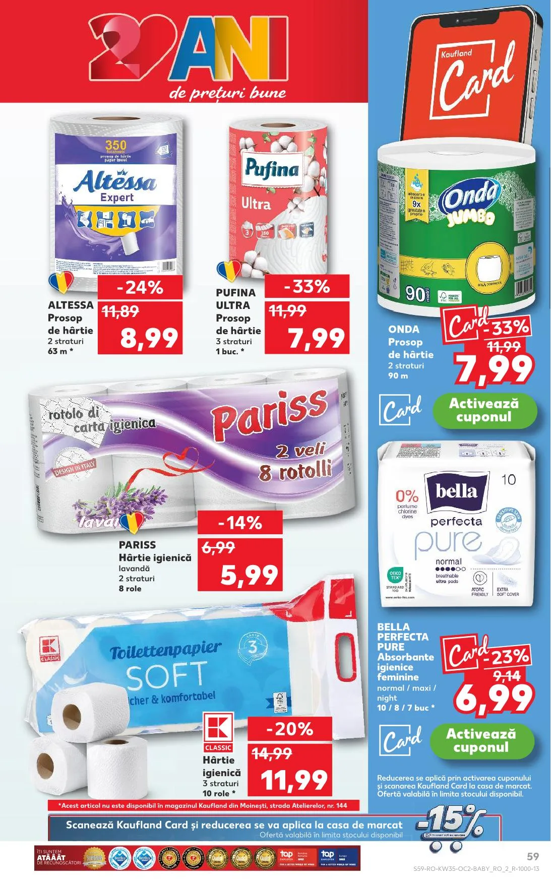 Kaufland akciós újság Románia 08.27–09.02 – 55. oldal