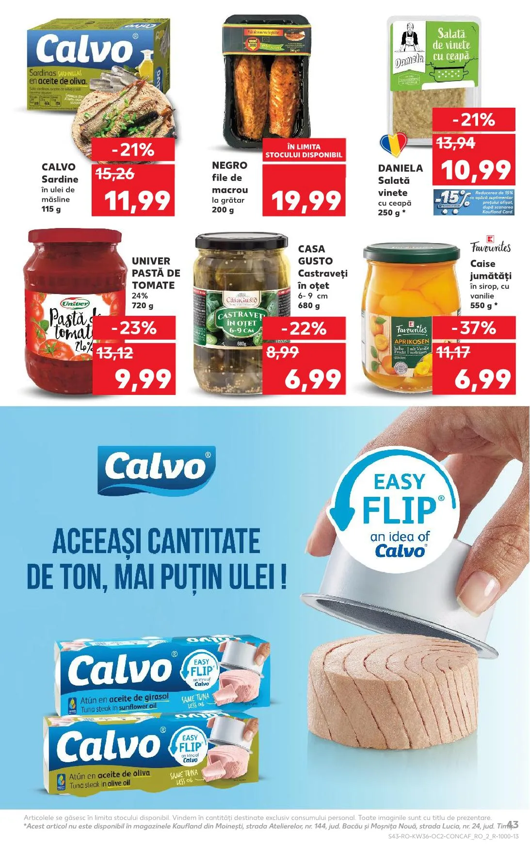 Kaufland akciós újság Románia 09.03–09.09 – 38. oldal