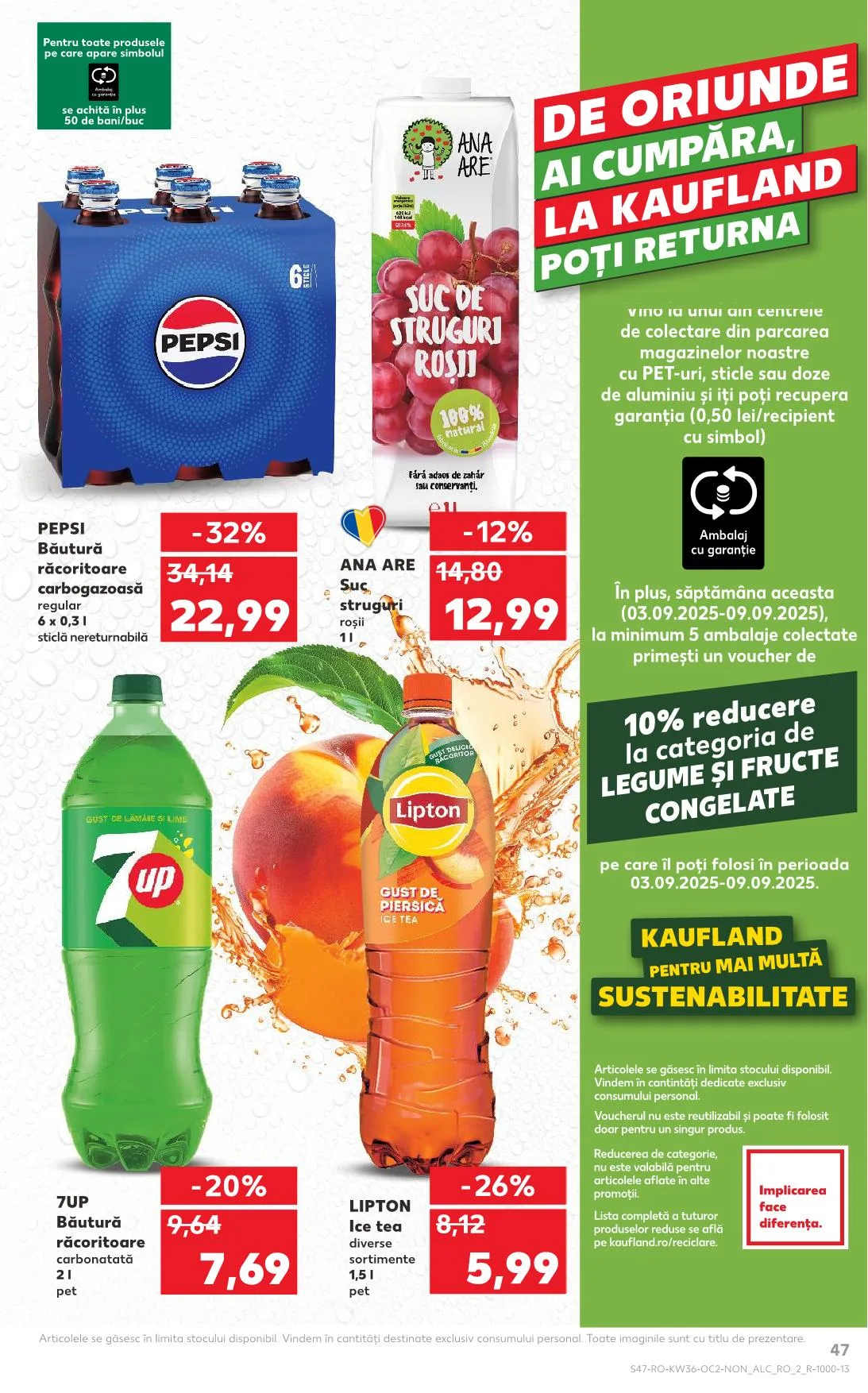 Kaufland akciós újság Románia 09.03–09.09 – 42. oldal