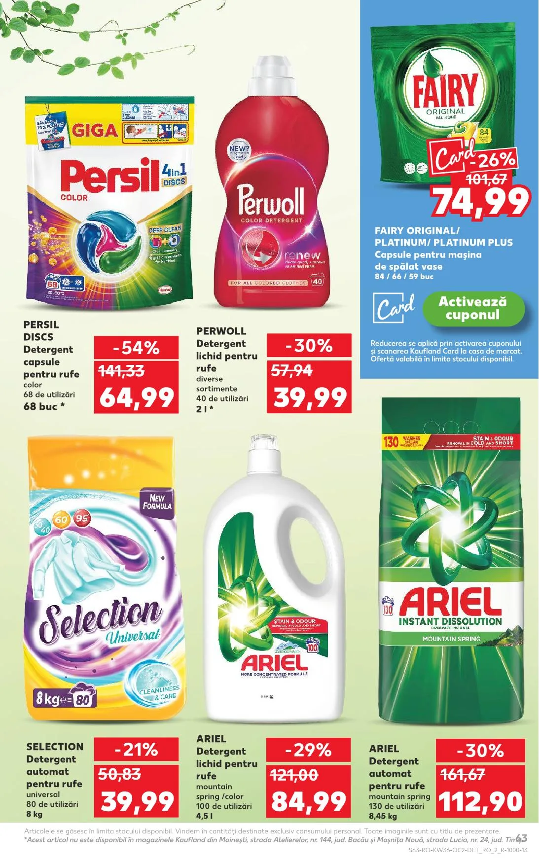 Kaufland akciós újság Románia 09.03–09.09 – 60. oldal