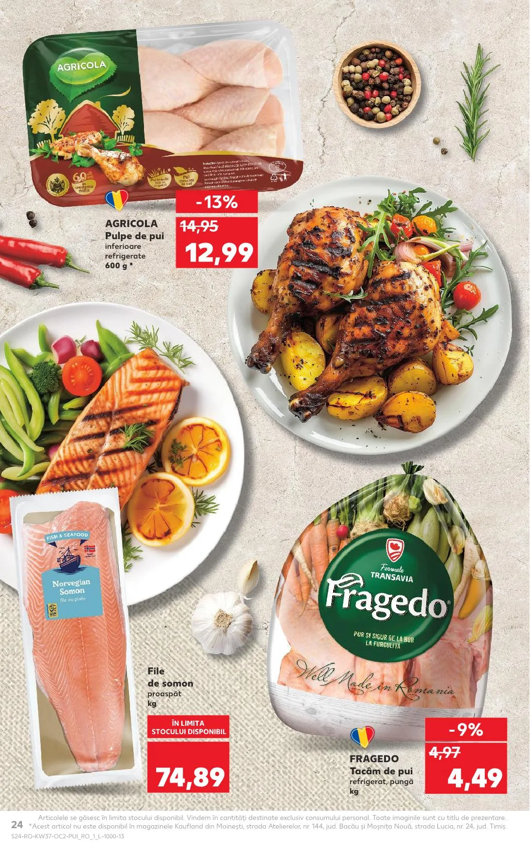Kaufland akciós újság Románia 09.10–09.16 – 17. oldal