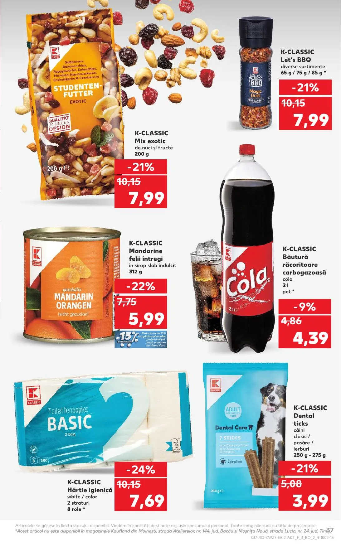 Kaufland akciós újság Románia 09.10–09.16 – 31. oldal
