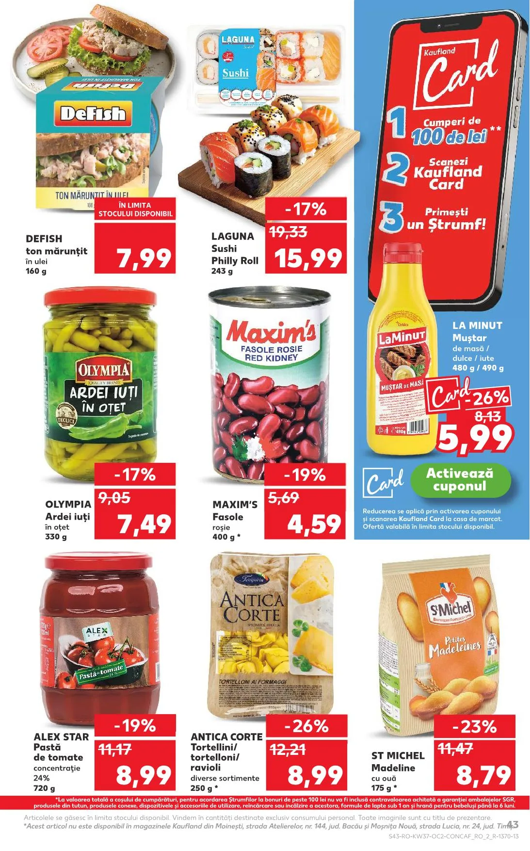 Kaufland akciós újság Románia 09.10–09.16 – 38. oldal