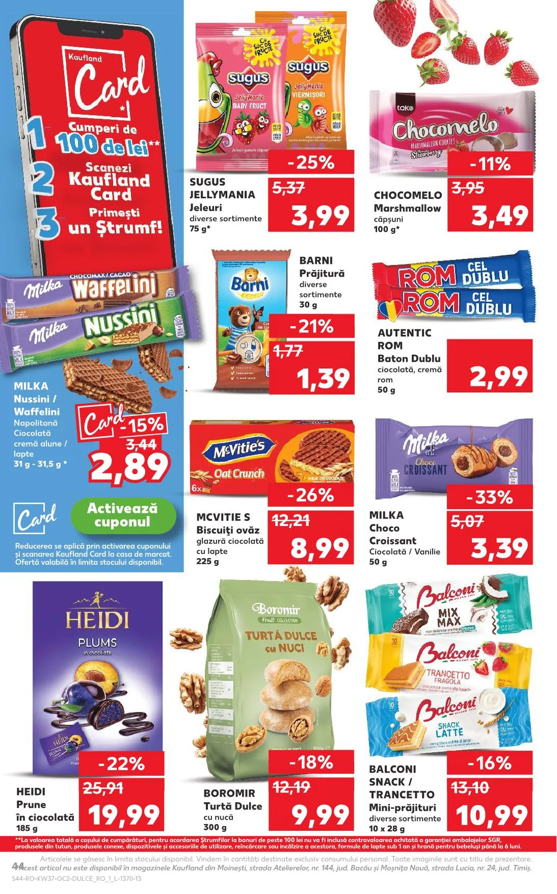 Kaufland akciós újság Románia 09.10–09.16 – 39. oldal