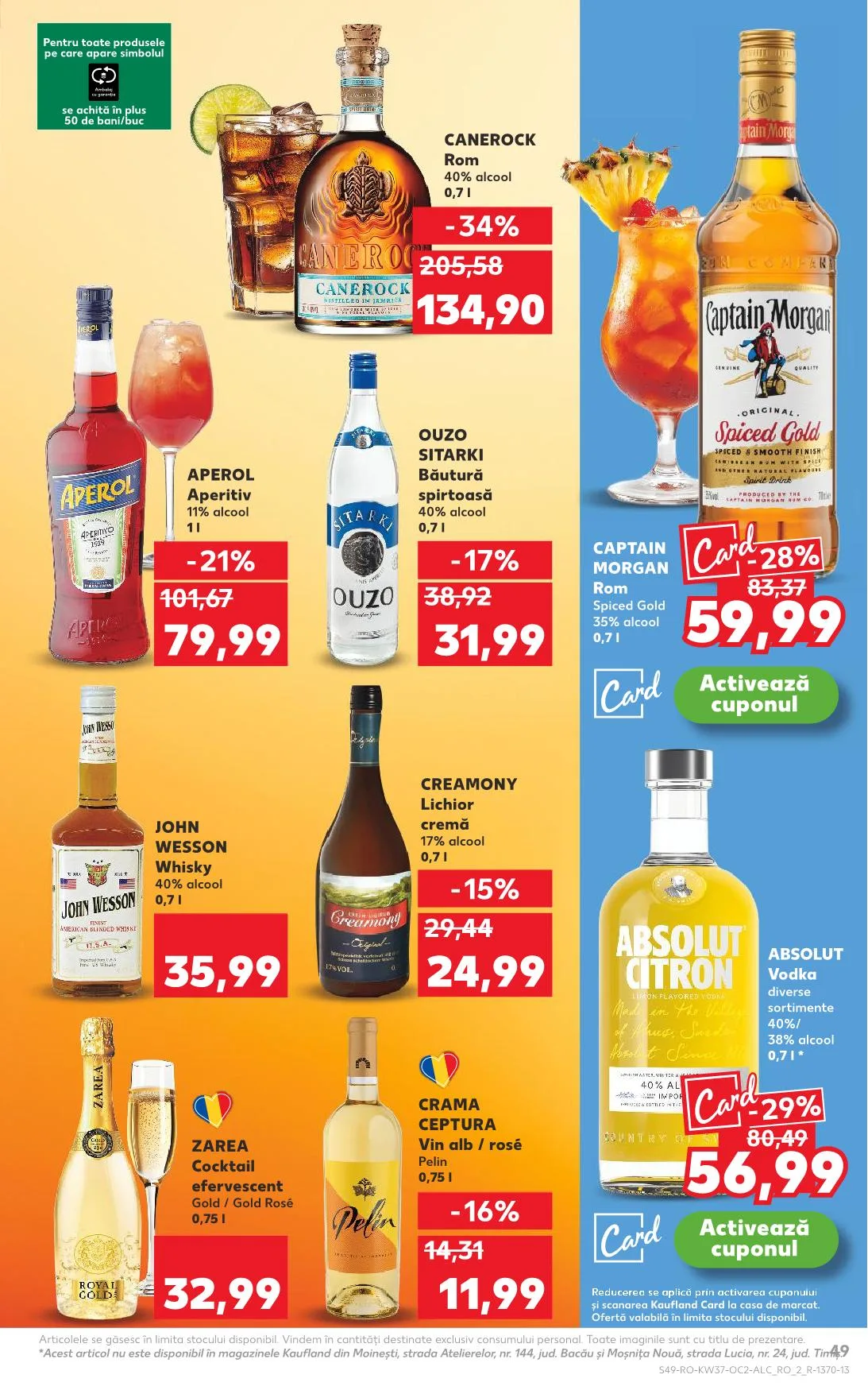 Kaufland akciós újság Románia 09.10–09.16 – 44. oldal