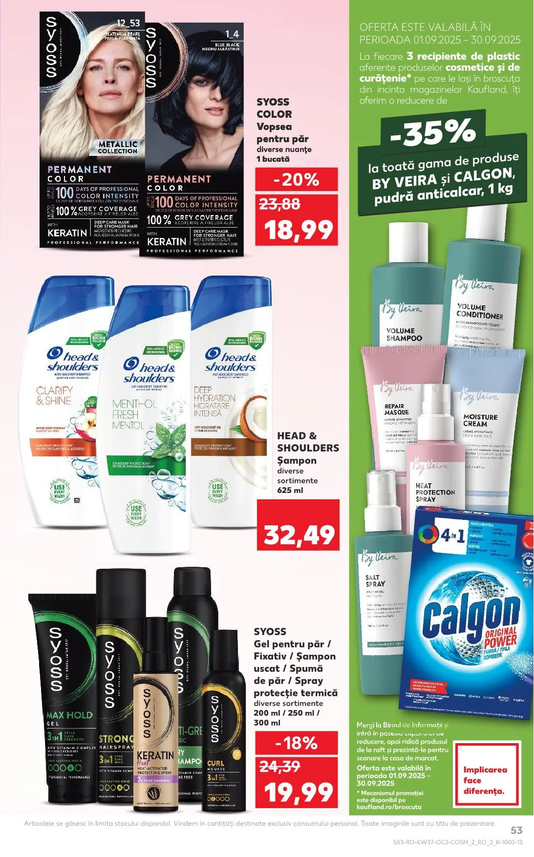 Kaufland akciós újság Románia 09.10–09.16 – 49. oldal