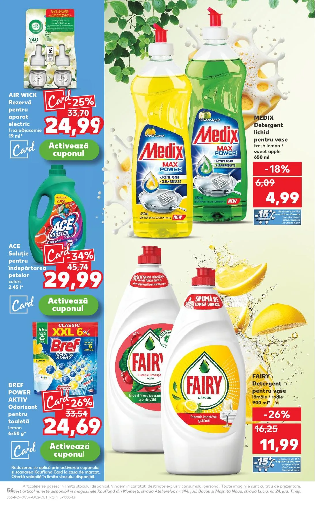 Kaufland akciós újság Románia 09.10–09.16 – 52. oldal
