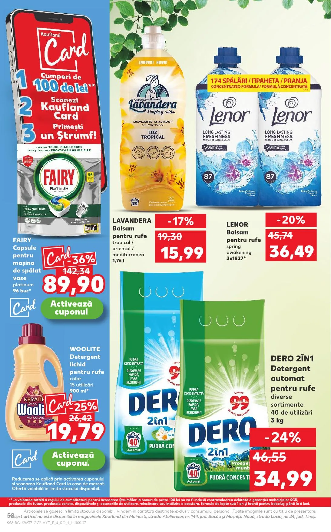 Kaufland akciós újság Románia 09.10–09.16 – 54. oldal