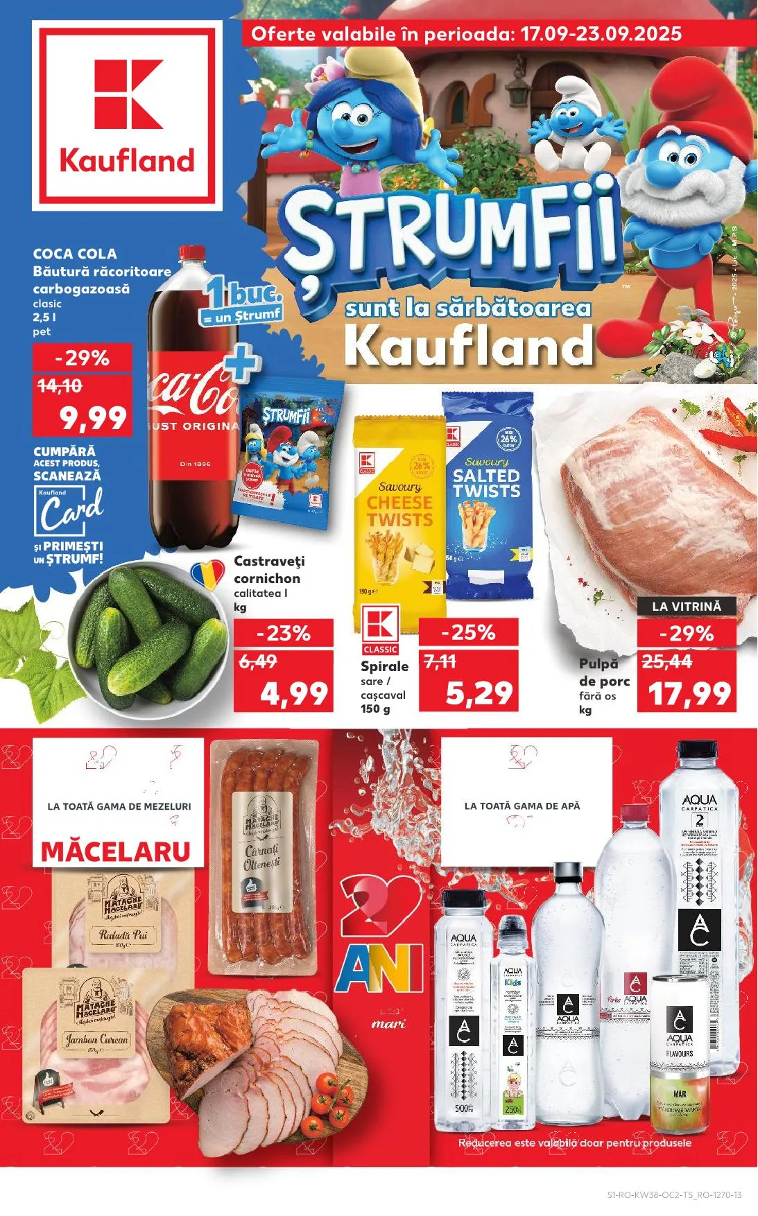 Kaufland akciós újság Románia 09.17–09.23