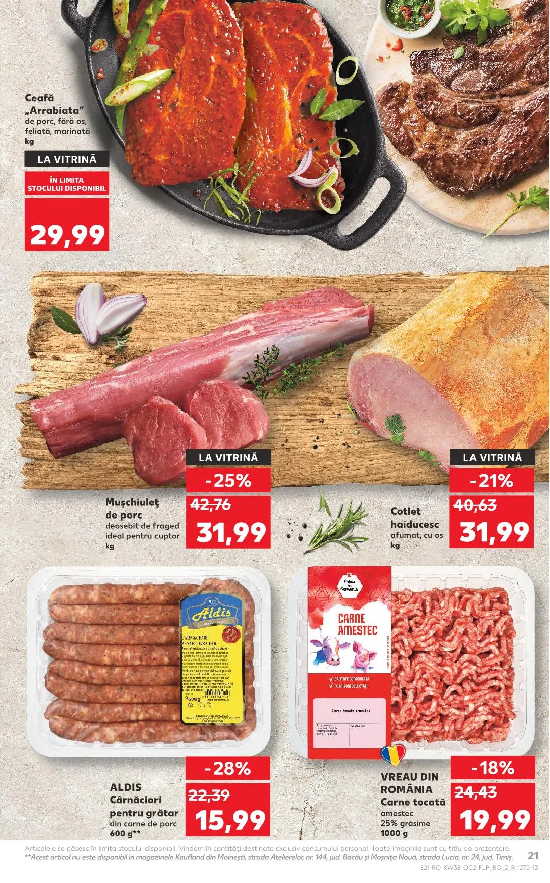 Kaufland akciós újság Románia 09.17–09.23 – 14. oldal