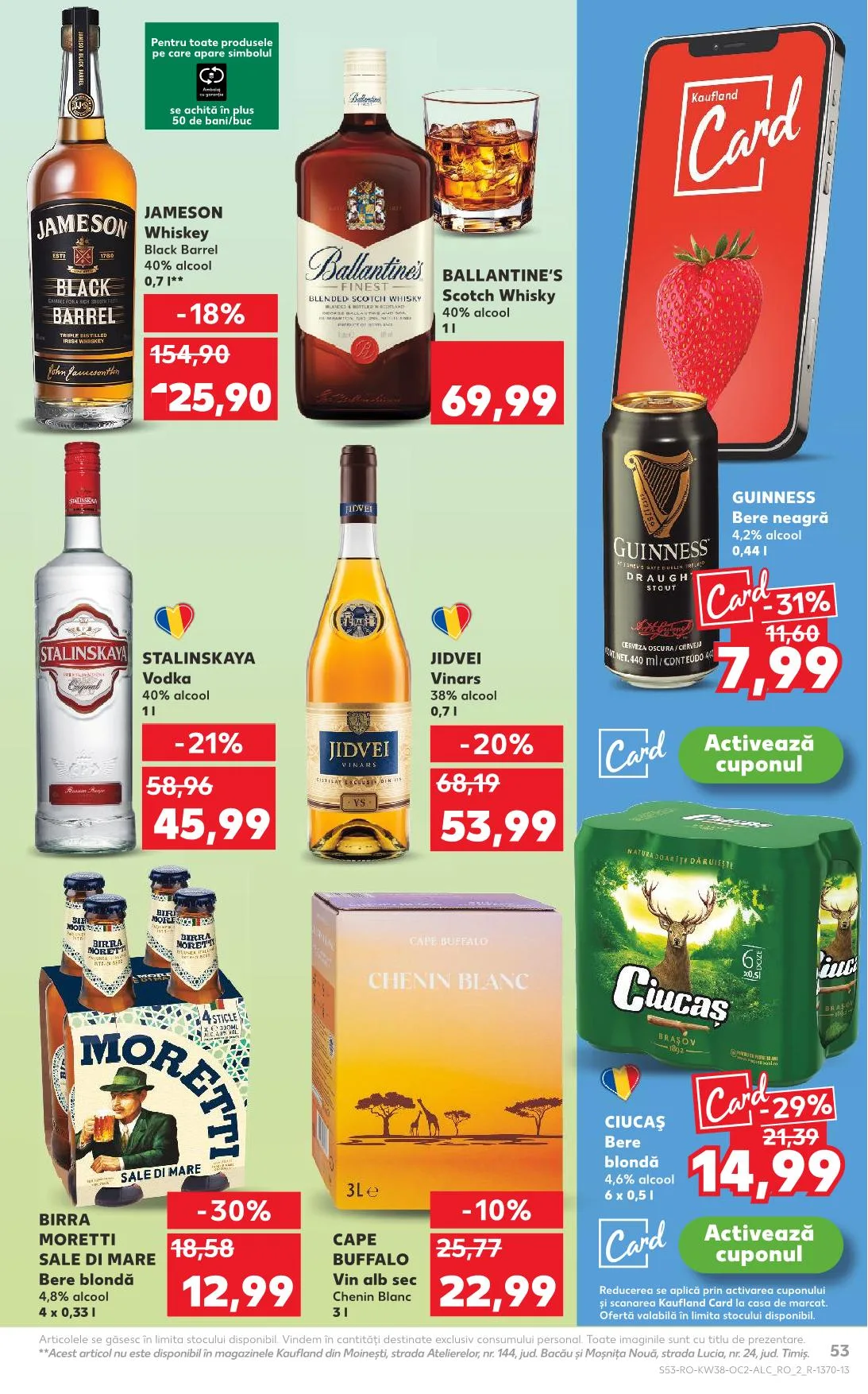 Kaufland akciós újság Románia 09.17–09.23 – 49. oldal
