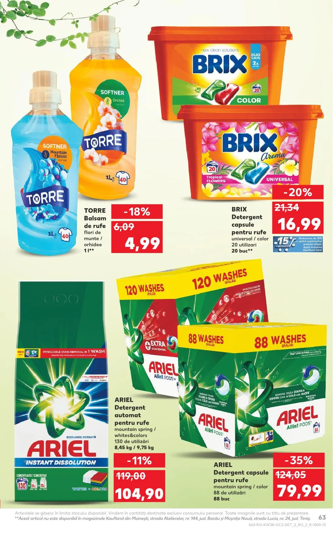 Kaufland akciós újság Románia 09.17–09.23 – 60. oldal