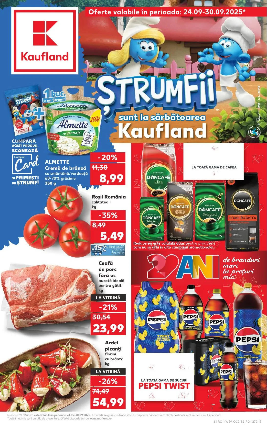 Kaufland akciós újság Románia 09.24–09.30