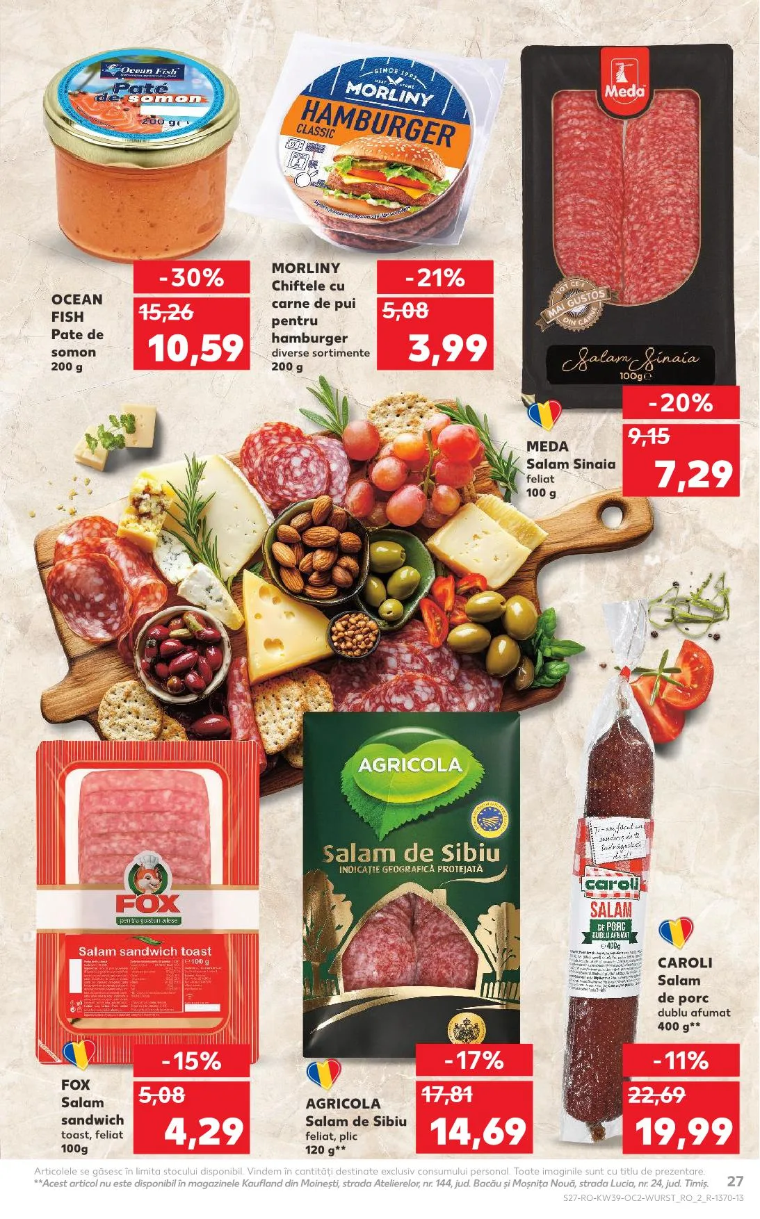 Kaufland akciós újság Románia 09.24–09.30 – 20. oldal