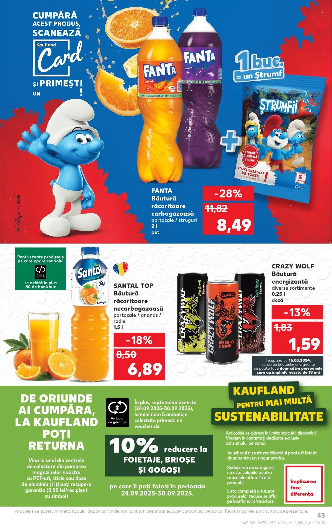 Kaufland akciós újság Románia 09.24–09.30 – 38. oldal