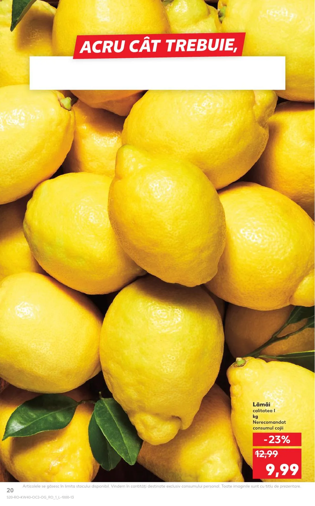 Kaufland akciós újság Románia 10.01–10.07 – 13. oldal
