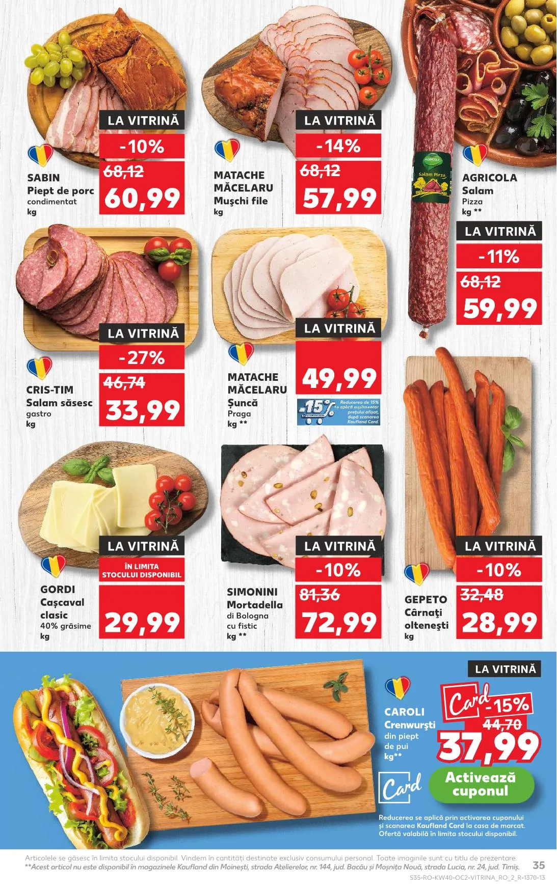 Kaufland akciós újság Románia 10.01–10.07 – 29. oldal