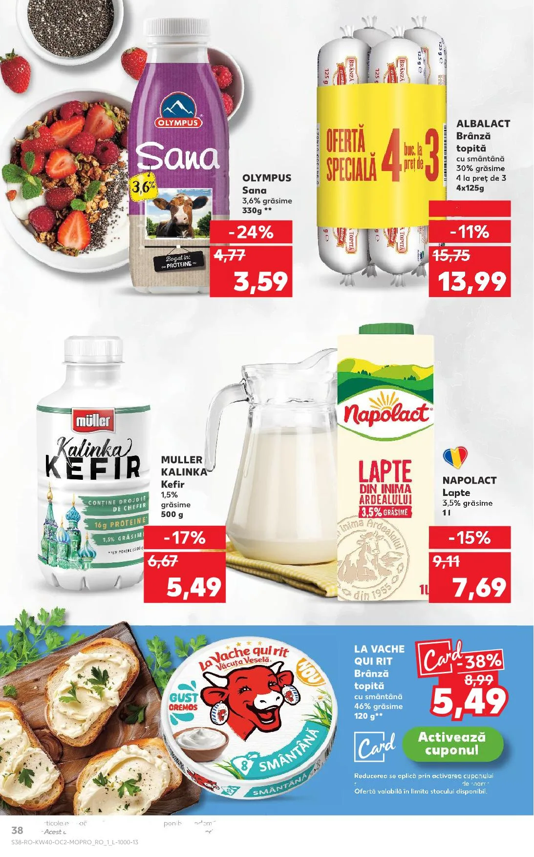 Kaufland akciós újság Románia 10.01–10.07 – 32. oldal
